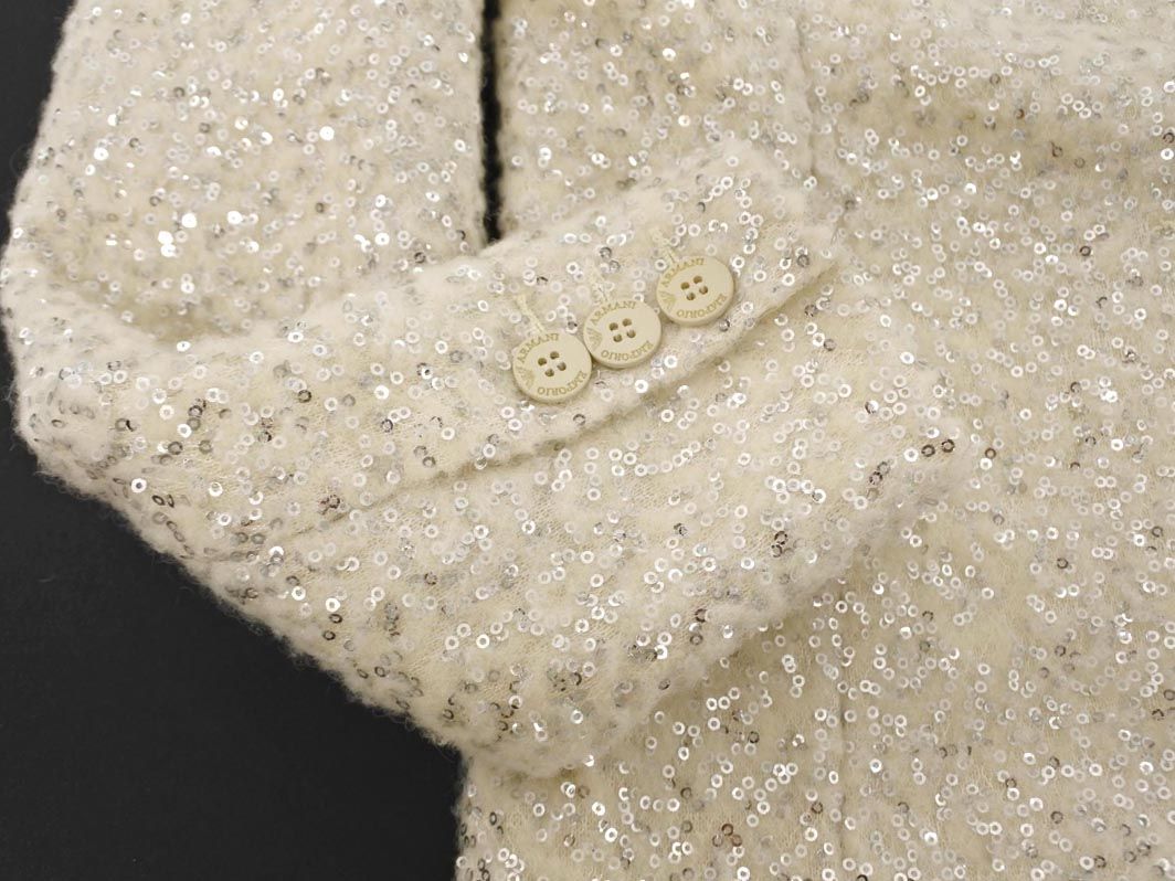 EMPORIO ARMANI エンポリオアルマーニ ウール混 スパンコール