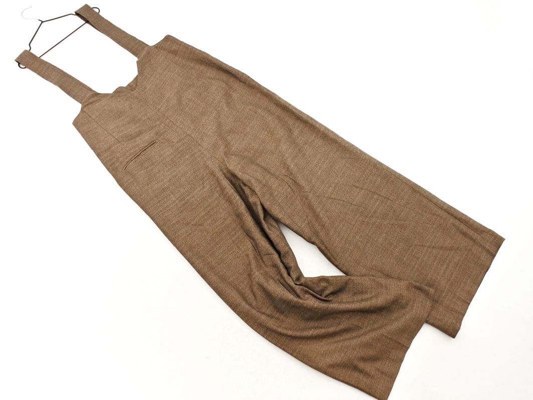 新品 TODAYFUL トゥデイフル サロペット オーバーオール size36/茶