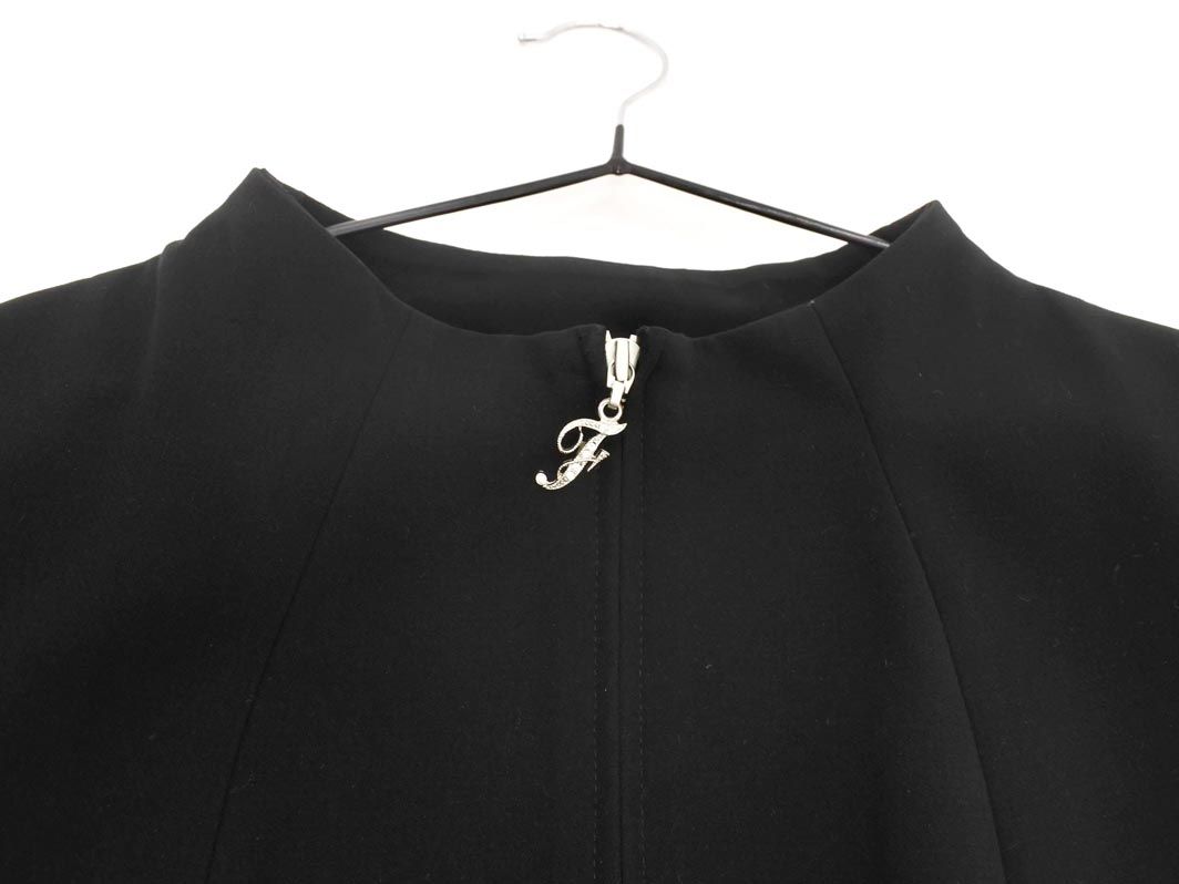 FOXEY NEW YORK フォクシーニューヨーク フロント ジップ Aライン