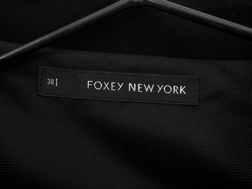 FOXEY NEW YORK フォクシーニューヨーク フロント ジップ Aライン