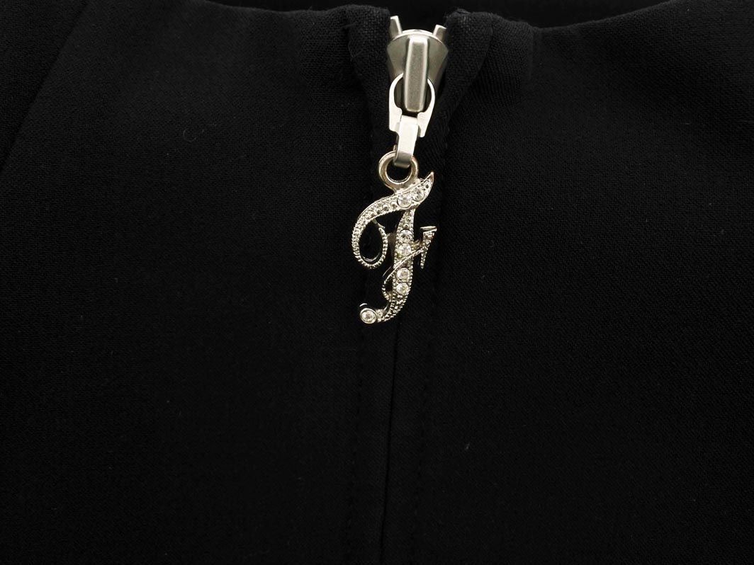 FOXEY NEW YORK フォクシーニューヨーク フロント ジップ Aライン