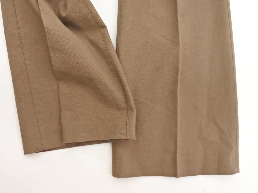 BERNARD ZINS ベルナール ザンス RENDEZ VOUS ワイド スラックス パンツ size 34|カーキ ◎レディース