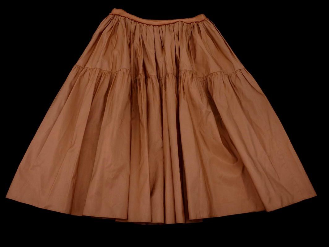 foxey フォクシー 39704 シルク100% フレア スカート size40/ピンク