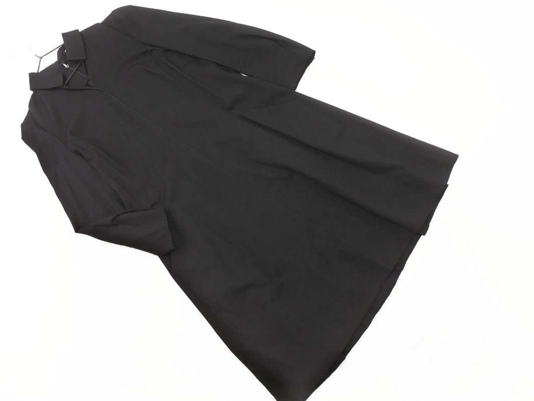 JIL SANDER ジルサンダー NAVY ウール混 ワンピース size34/黒