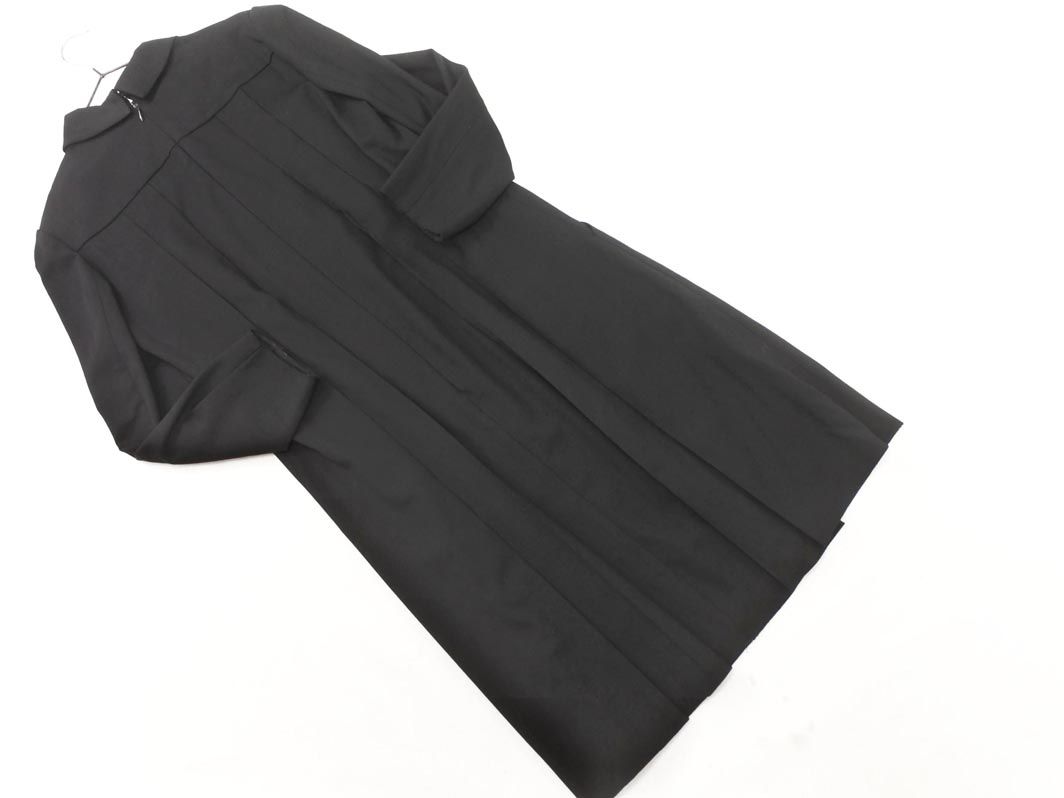 JIL SANDER ジルサンダー NAVY ウール混 ワンピース size34/黒