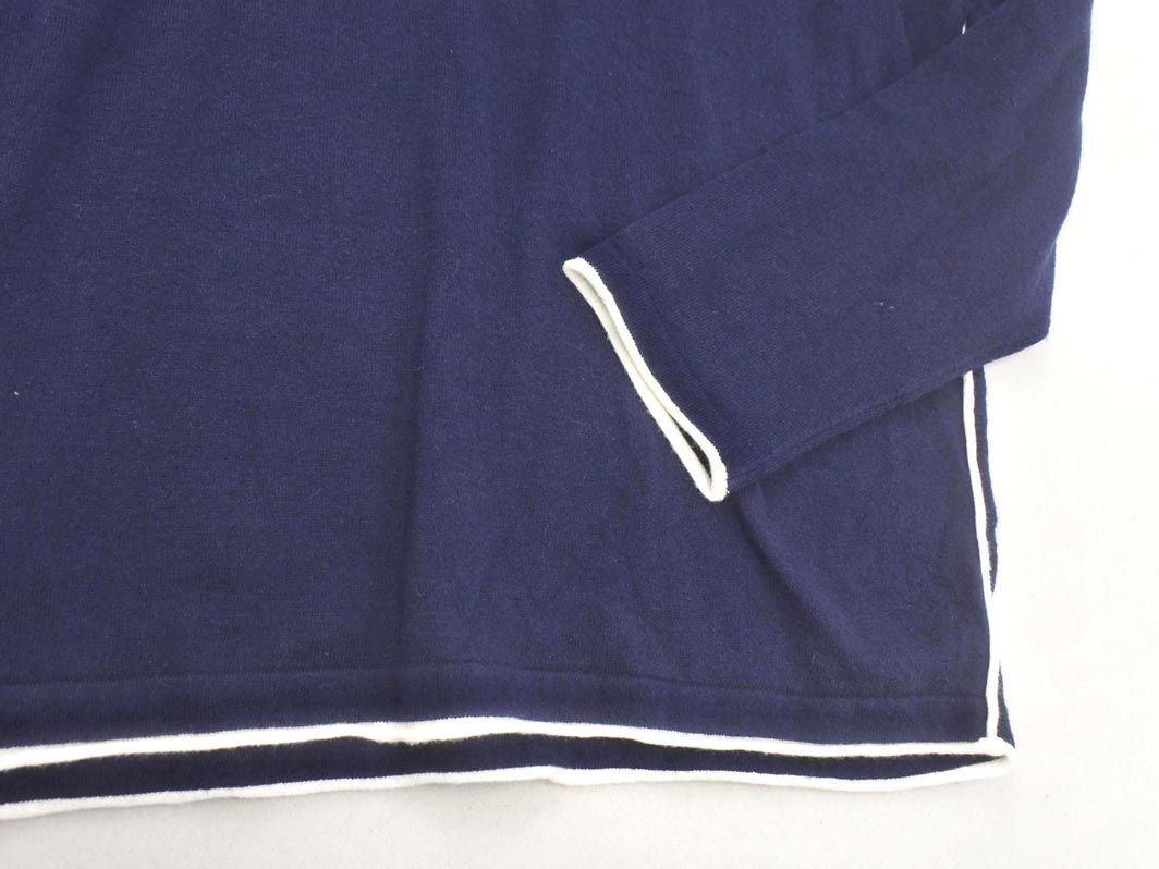 Aquascutum アクアスキュータム カシミヤ混 Vネック ニット セーター