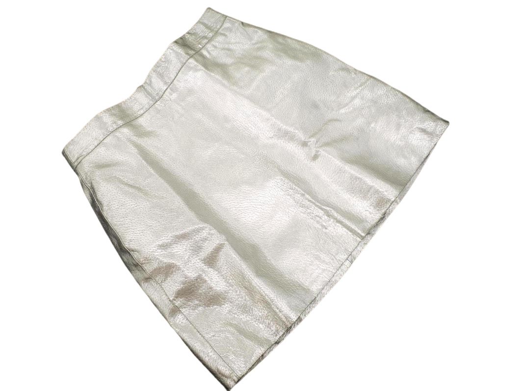 ZARA WOMAN ザラ ウーマン Aライン 台形 スカート sizeXS/シルバー