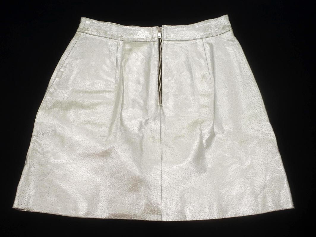 ZARA WOMAN ザラ ウーマン Aライン 台形 スカート sizeXS/シルバー
