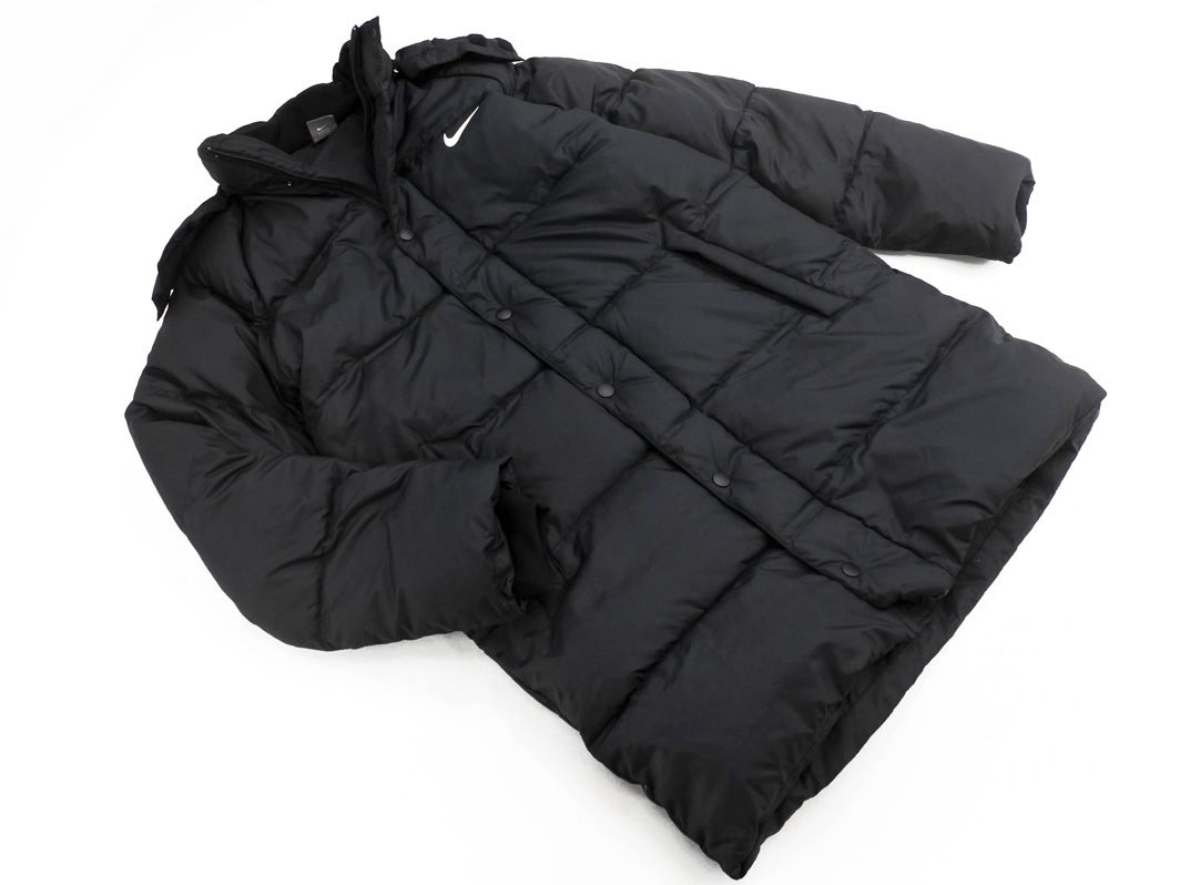 NIKE ナイキ フード 付き ダウン コート sizeM/黒 ◇□ メンズ - メルカリ