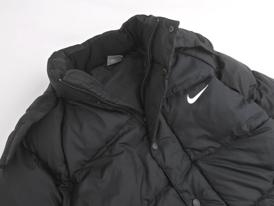 ナイキ　Nike ダウンコート　M ダウンコート フード付き NIKE ナイキ フード 付き ダウン コート sizeM/黒 ◇□ メンズ - メルカリ