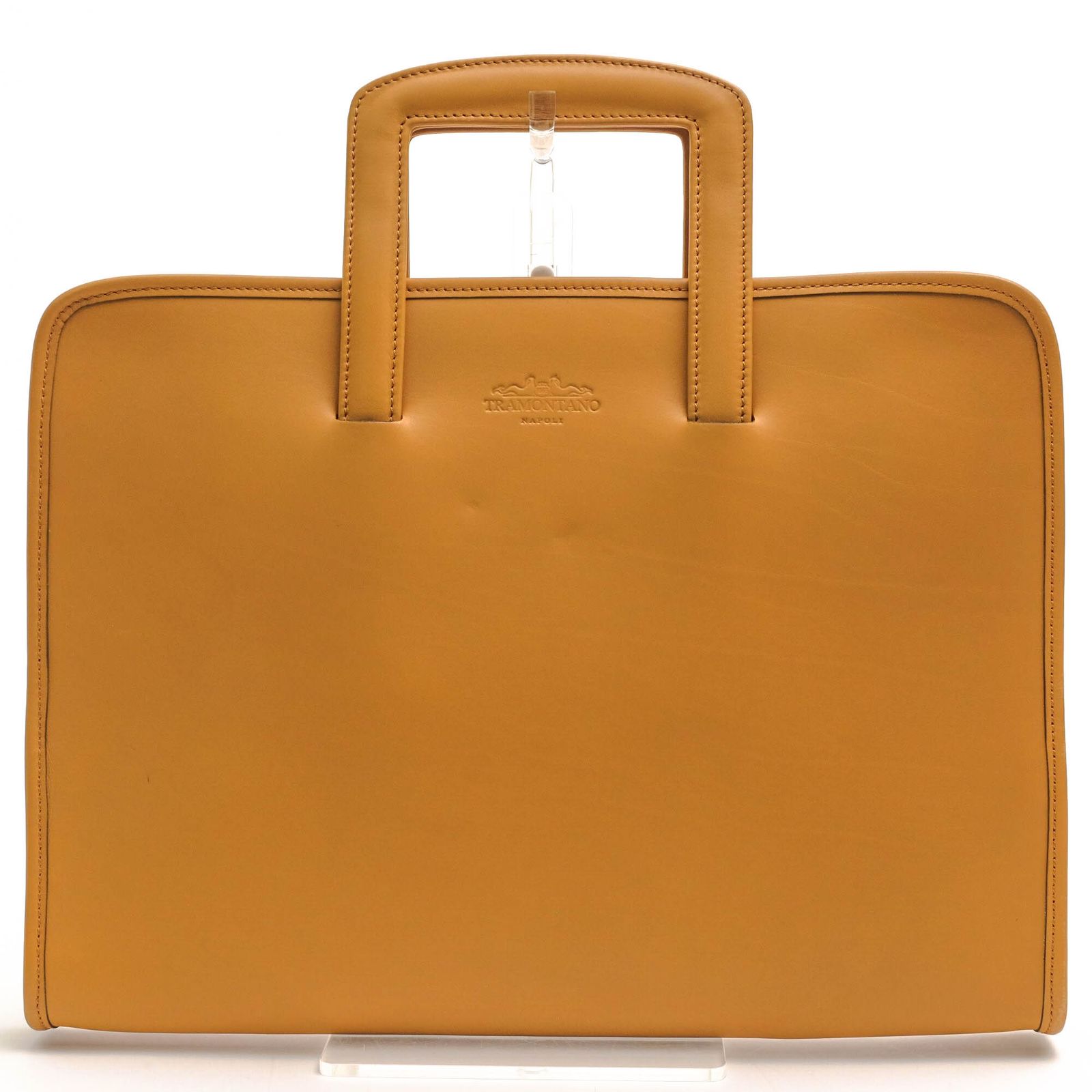 トラモンターノ バッグ ブリーフケース ビジネスバッグ 鞄 ビジネス メンズ 男性 男性用 レザー 革 本革 ベージュ 2 WAY クラッチバッグ
