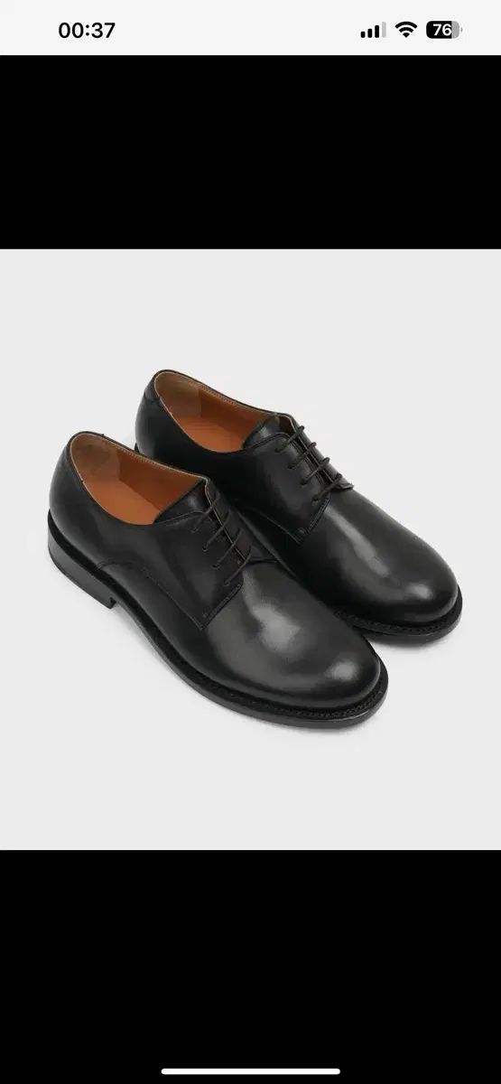 WELTED RIGID - C 18 ダービーシューズ