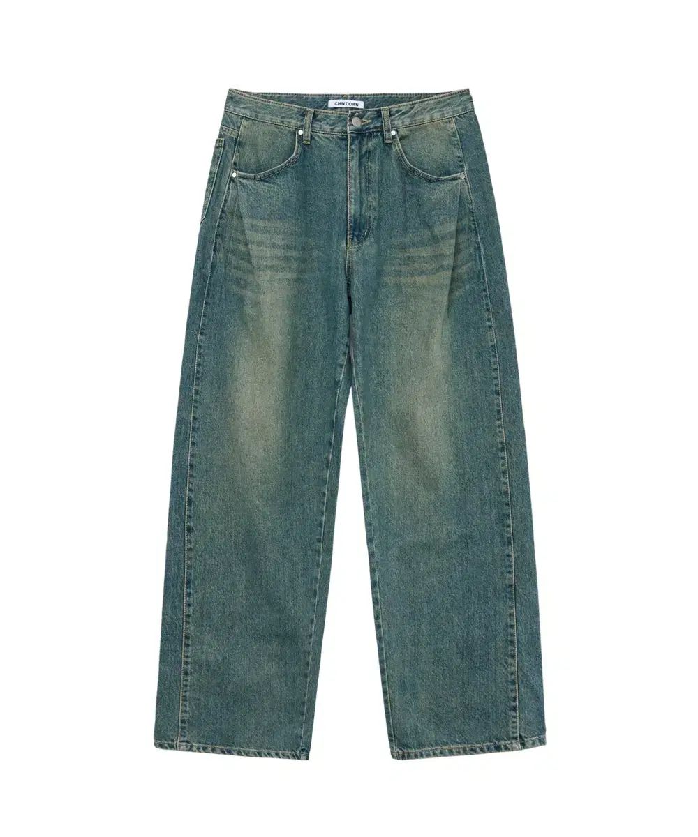 CHINDOWN BOY DENIM PANELLED