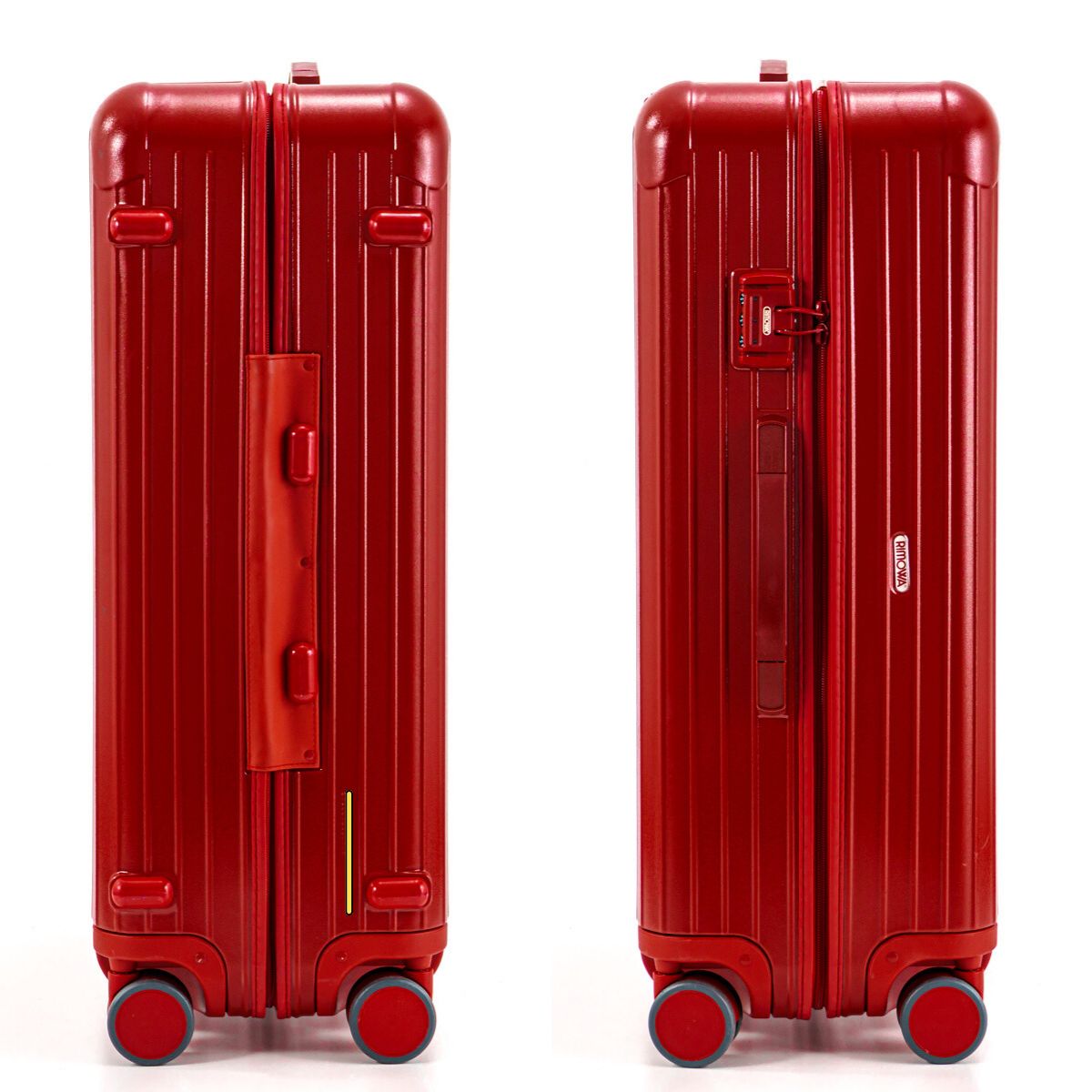 rimowa リモワ SALSA 82L レッド 美品 RIMOWA リモワ SALSA サルサ 82L 4輪 チェックインM マットレッド