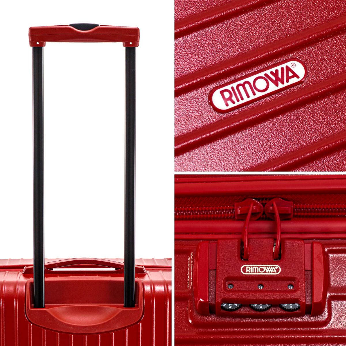 美品 RIMOWA リモワ SALSA サルサ 82L 4輪 チェックインL マットレッド