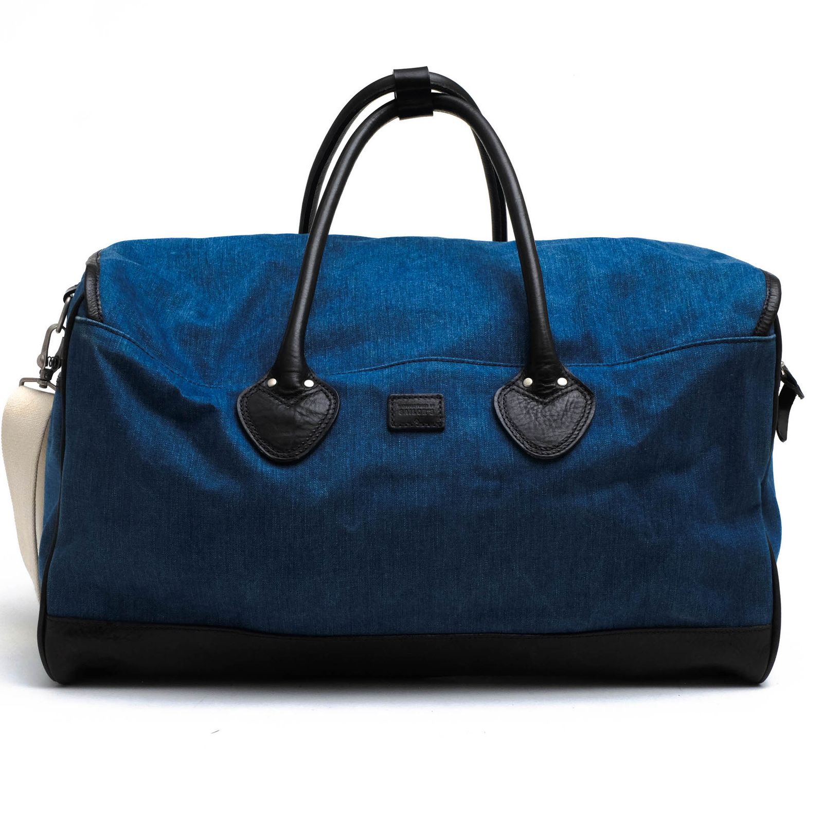 マニファクチュアード バイ セイラーズ BY Sailor s バッグ ボストンバッグ 鞄 旅行鞄 メンズ 男性 男性用 コットン 綿 キャンバス レザー 革 ネイビー 紺 2 WAY ショルダーバッグ デニム