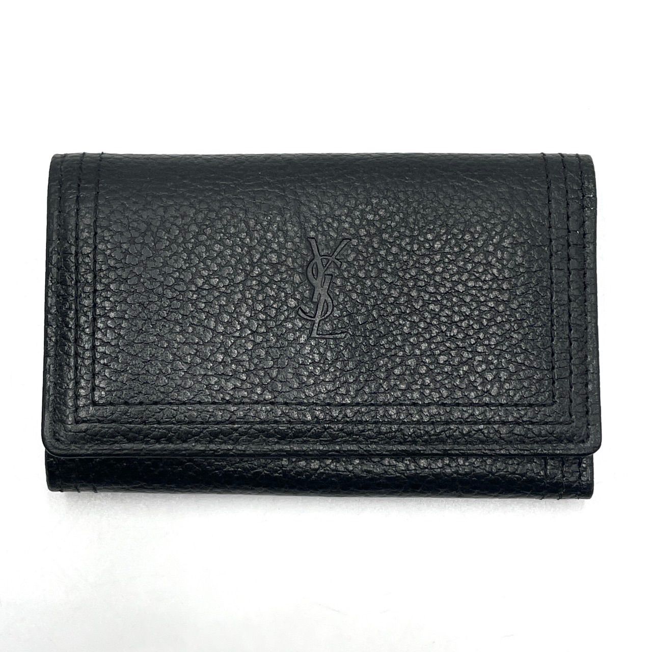 未使用級○ Yves Saint Laurent イヴサンローラン キーケース 5連 YSL