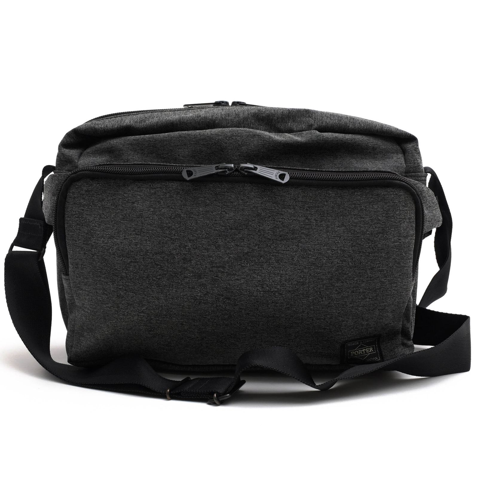 ポーター 吉田カバン PORTER バッグ ショルダーバッグ 鞄 メンズ 男性 男性用 ナイロン グレー 灰色 691 19622 FUNCTION SHOULDER BAG S ファンクション メッセンジャーバッグ ユニセックス 男女兼用
