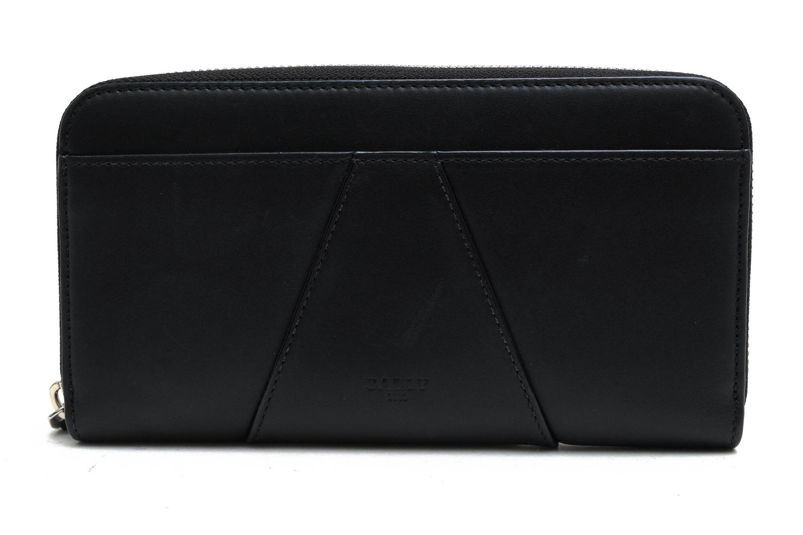 赤字超特価，定番 BALLY バリー 長財布 ラウンドファスナー 黒 極美品 