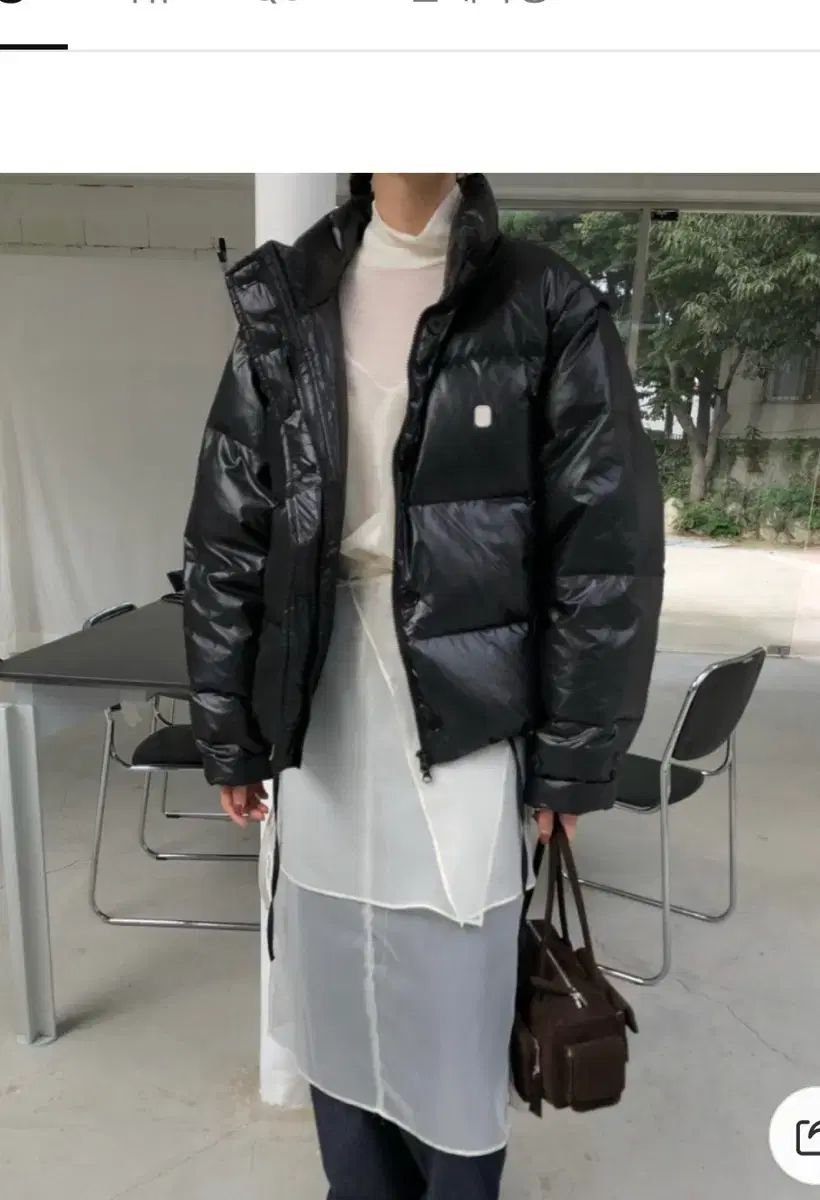 ブリード ツーウェイ ダウン アウター ブラック