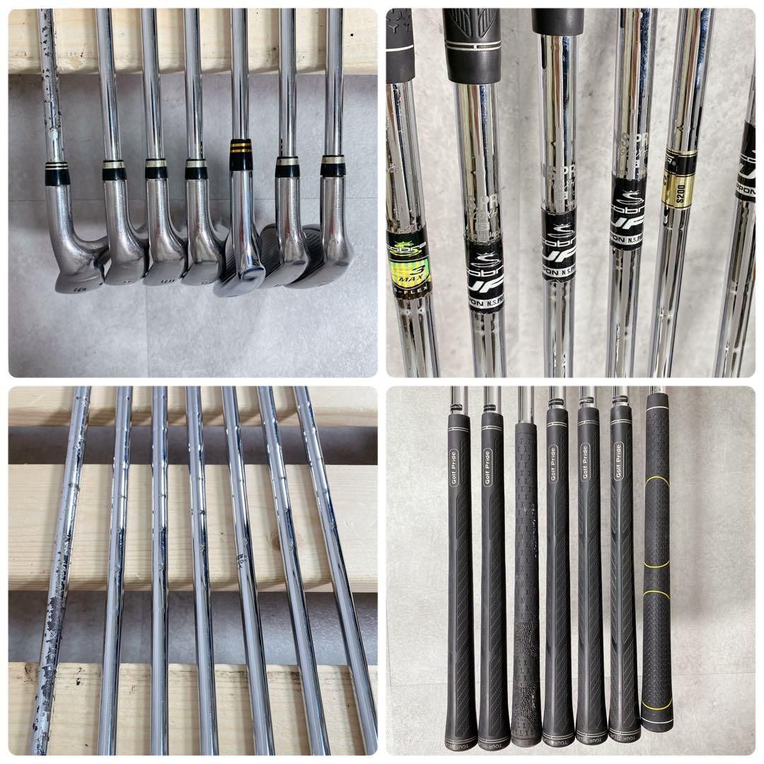 V395 キングコブラ 他 メンズ ゴルフ クラブセット 12点 フレックスS