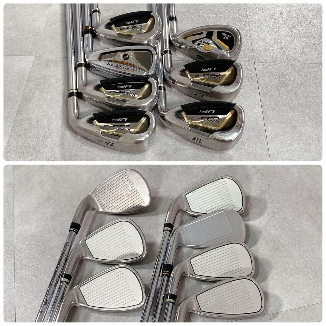 V395 キングコブラ 他 メンズ ゴルフ クラブセット 12点 フレックスS