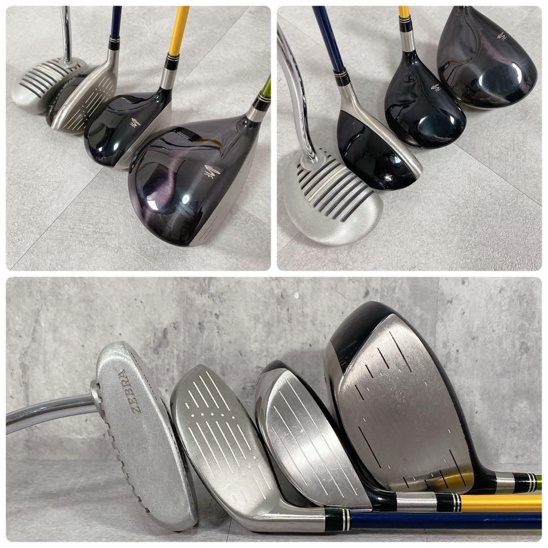 V395 キングコブラ 他 メンズ ゴルフ クラブセット 12点 フレックスS
