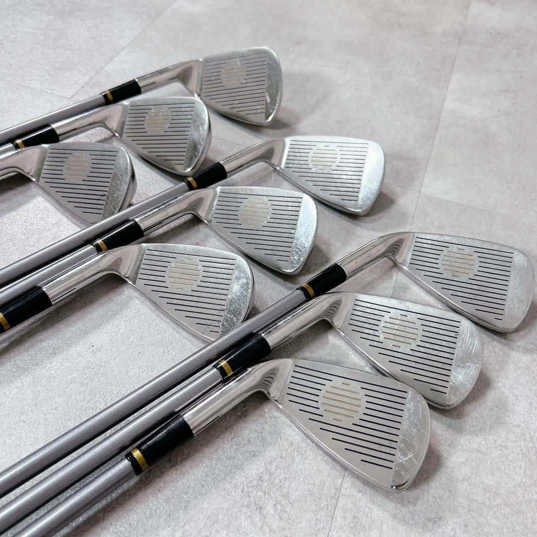 V304 キングコブラ メンズ ゴルフ セット フレックスR 赤 初心者向け