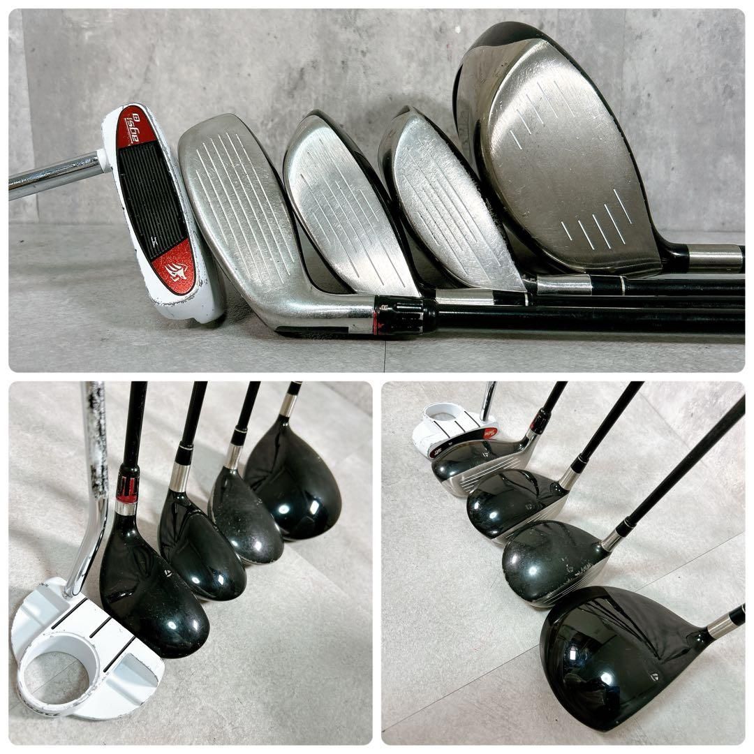 V390 テーラーメイド バートン メンズ ゴルフクラブ セット 13点 豪華