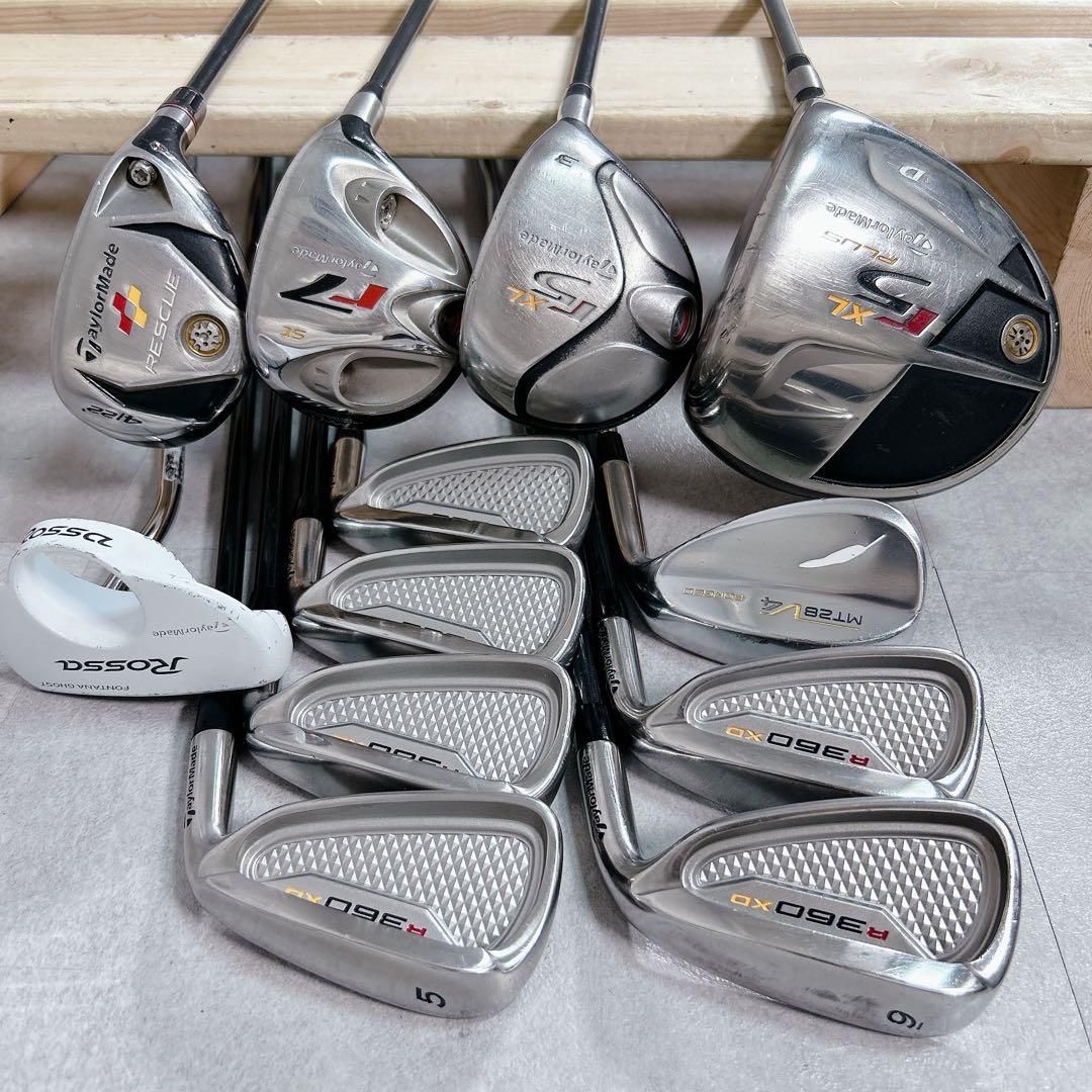 V390 テーラーメイド バートン メンズ ゴルフクラブ セット 13点 豪華 V390 テーラーメイド バートン メンズ ゴルフクラブ セット 13点 豪華