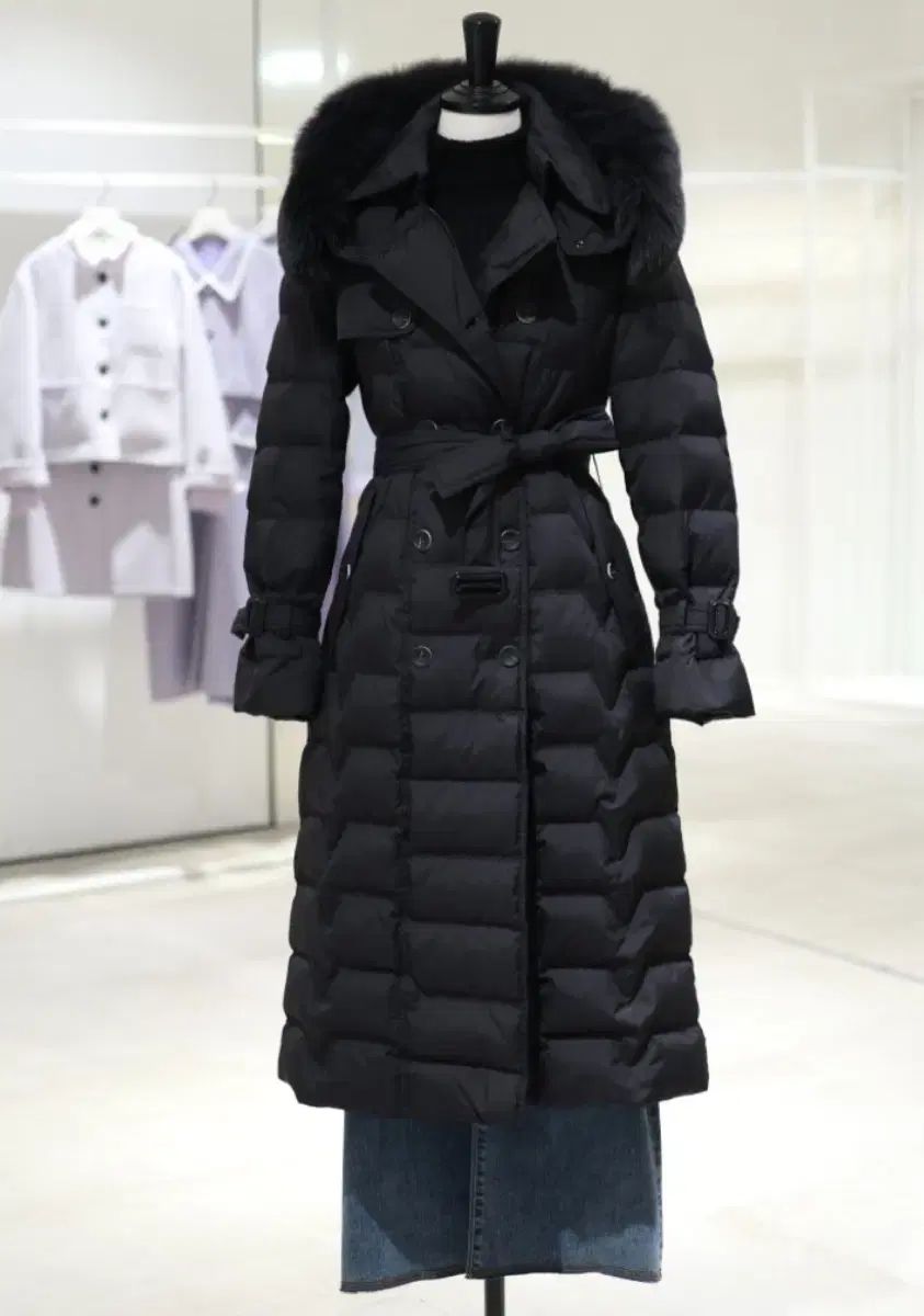 イッミシャ ダウンジャケット ロング丈