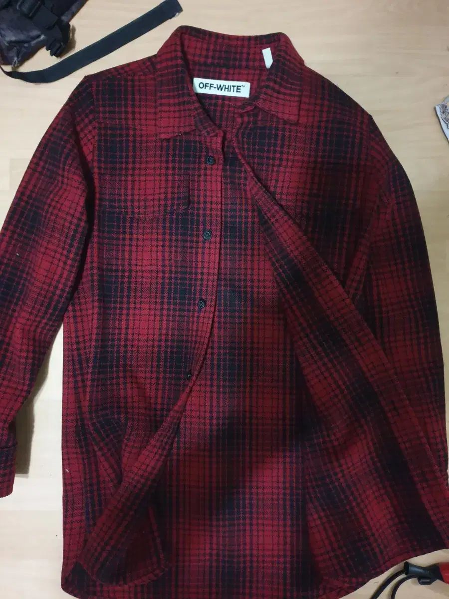 メンズ オフホワイト 厚手 シャツ アウター可 165 170 cm 程度 XS