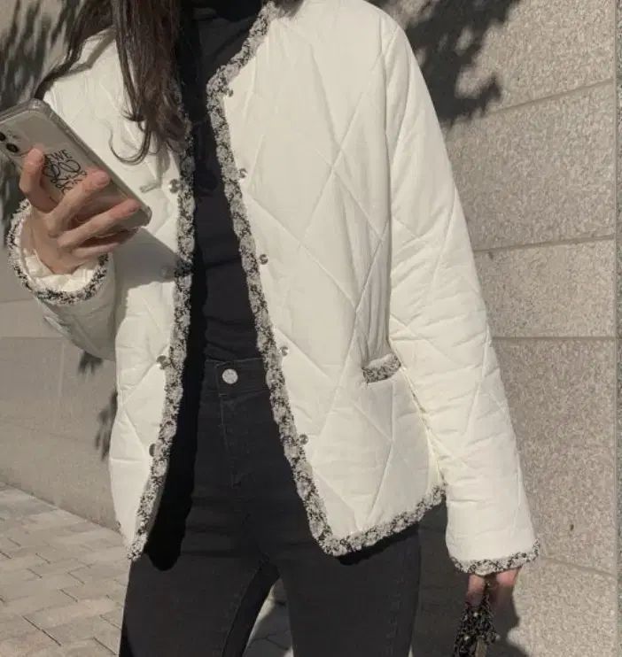 Zemmaworld MMMM ツイード ダウンジャケット