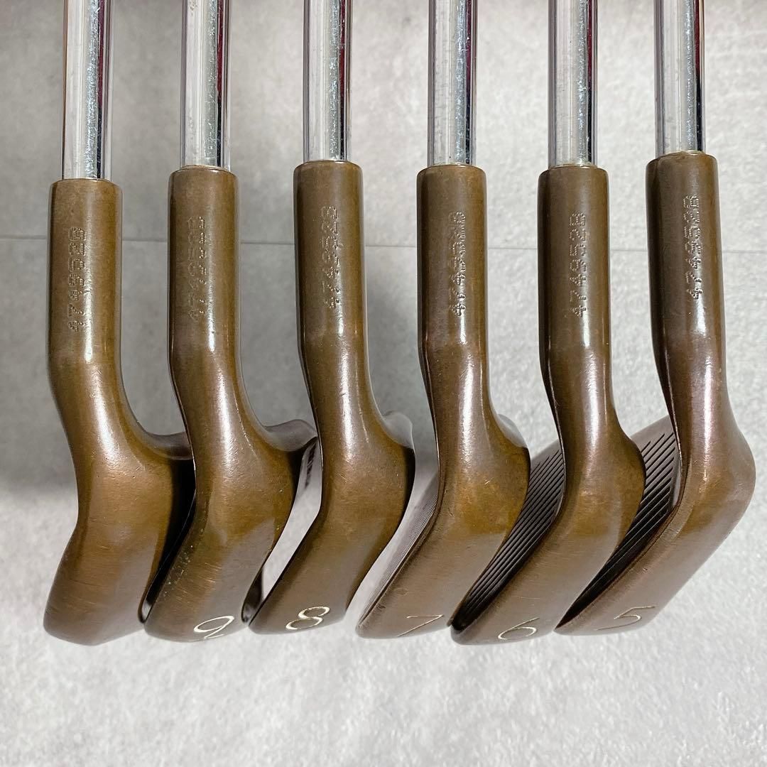 V430 ピン EYE2 ベリリウムカッパー ゴルフクラブ アイアンセット 6本