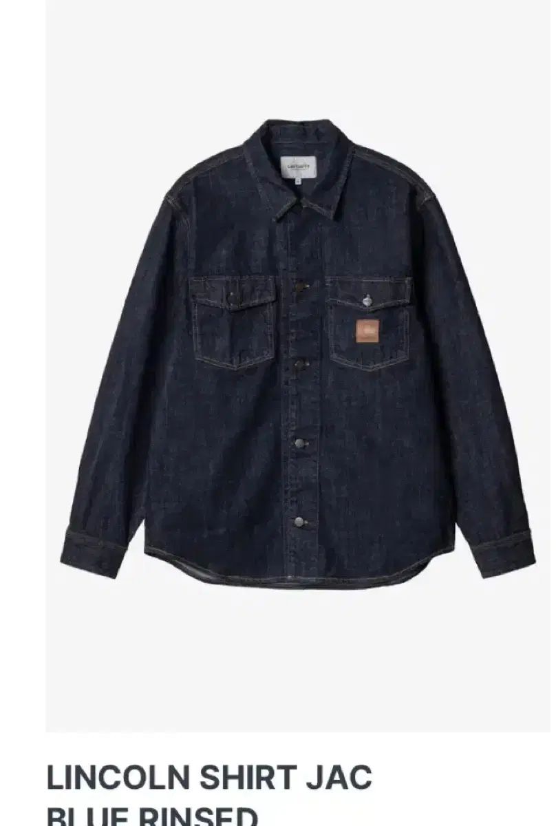 Carhartt カーハート 링컨 シャツ ジャケット ブルー デニム M