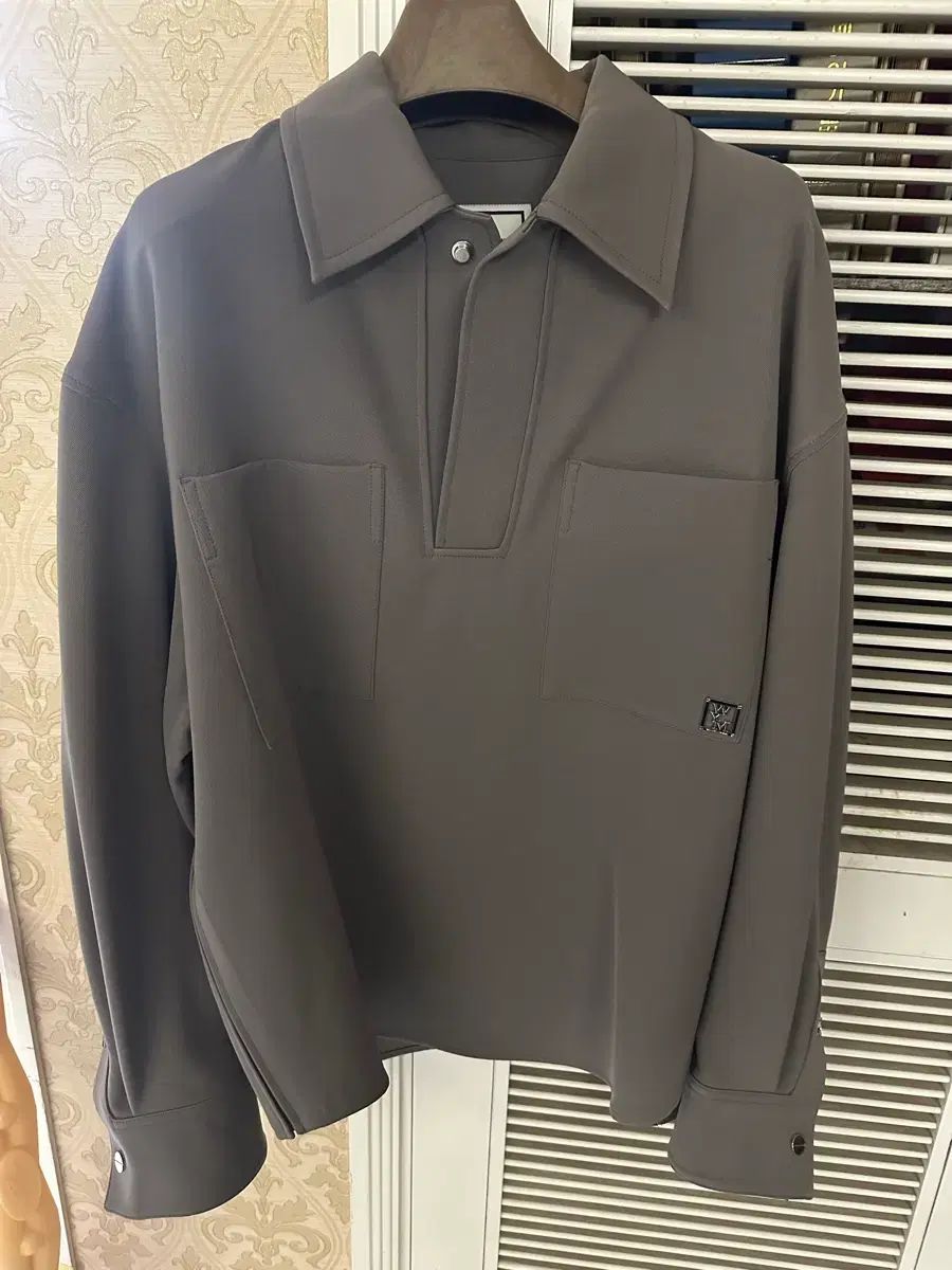 ウーヨンミ ダブル ポケット ポロシャツ