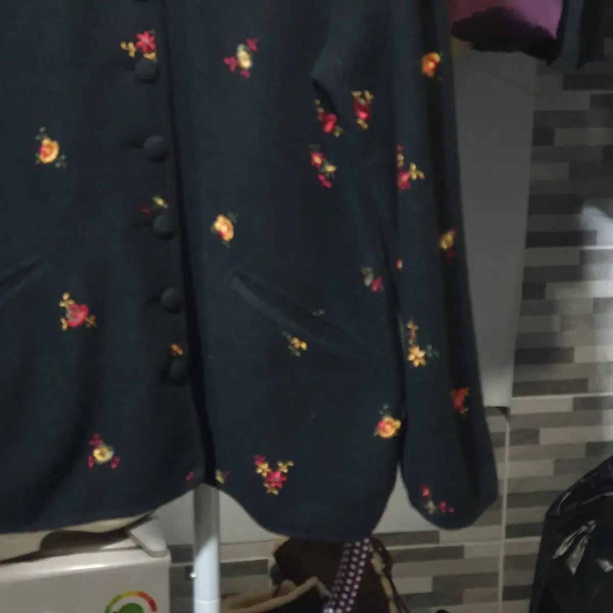 オーストラリア カートゲイガー ウール 刺繍 カーディガン