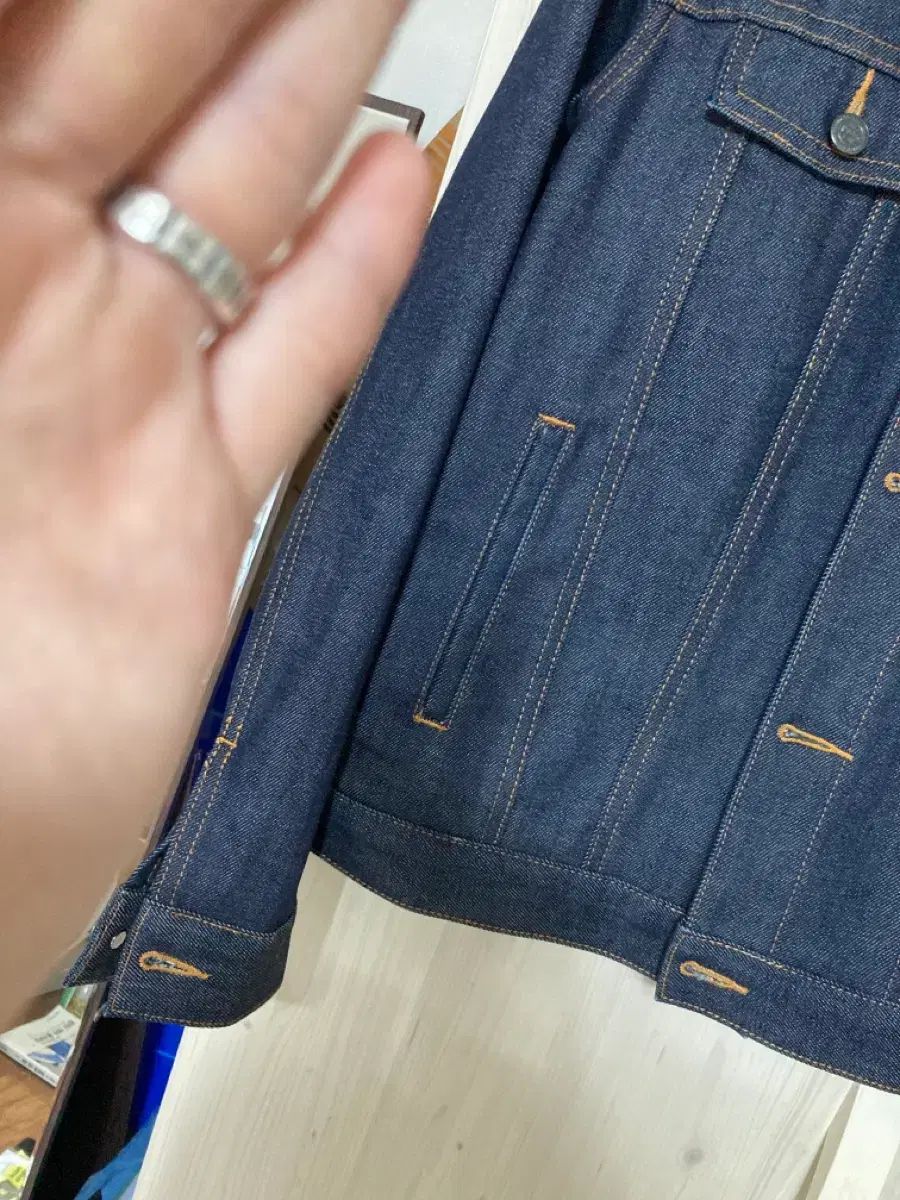 A P C 生デニム デニムジャケット Sサイズ