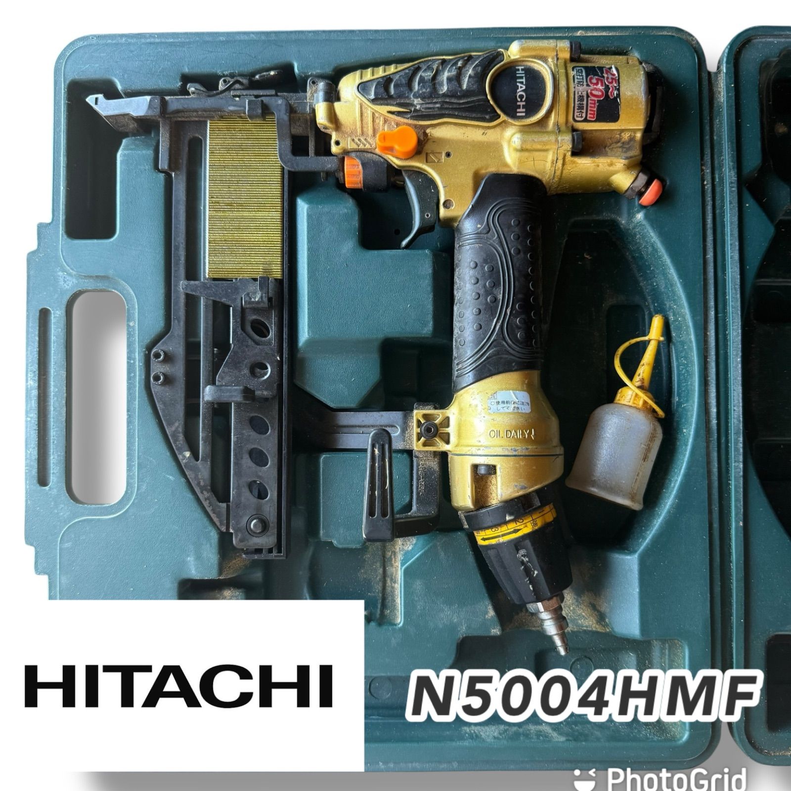軽快 高精度作業 HITACHI ブラッド釘打機｜軽量 高精度 動作良好