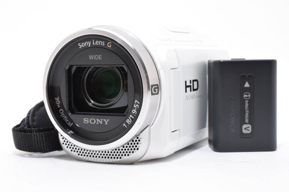 上品 ソニー SONY HDR-CX 680 ホワイト Y 2950 3798