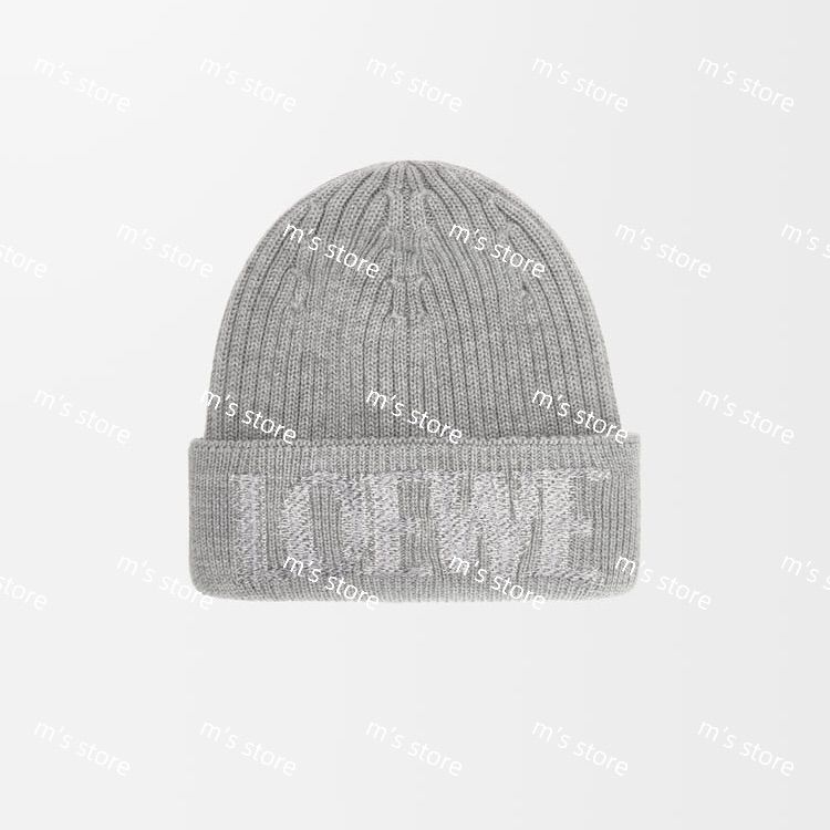 新品 LOEWE ロエベ ビーニー ニット帽 グレー - メルカリ