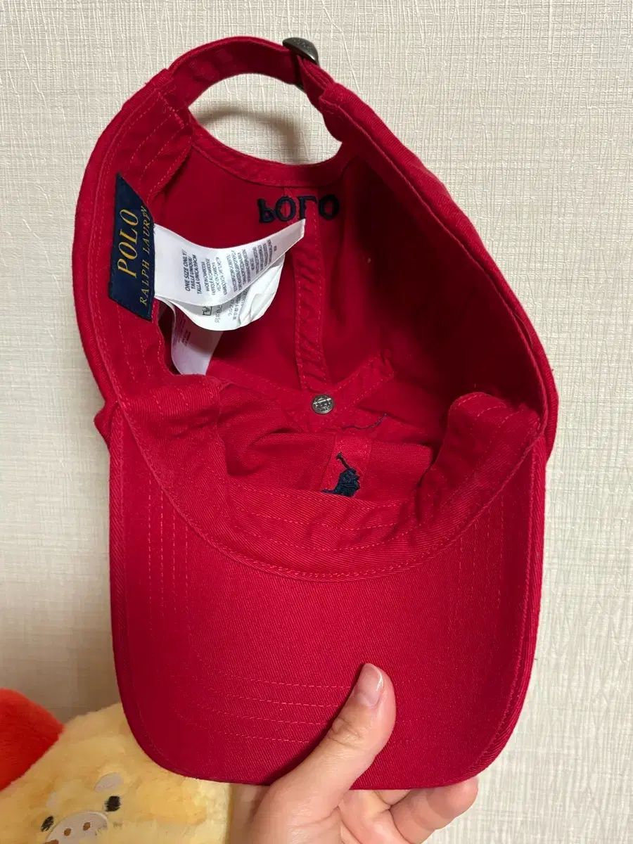 ポロラルフローレン レッド ベースボールキャップ その他 キャップ 帽子