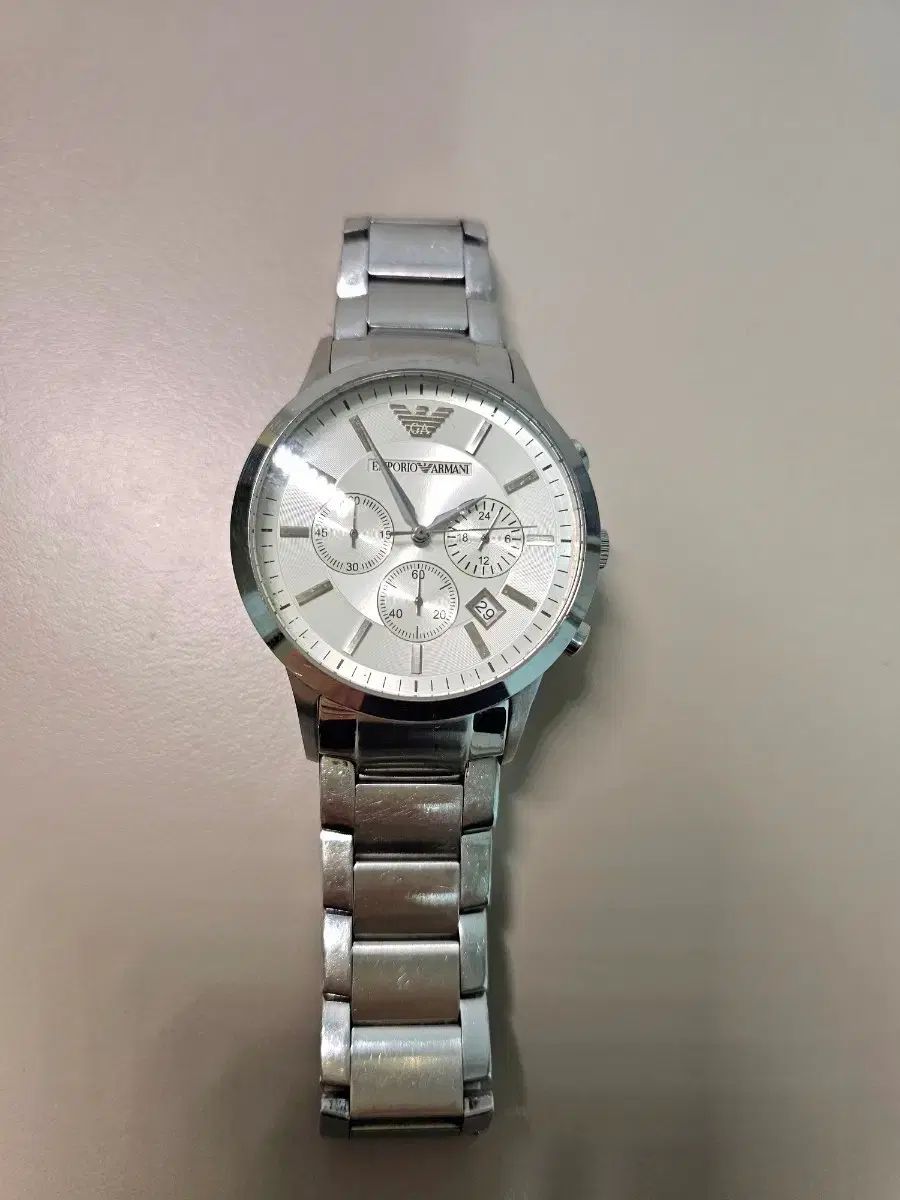 エンポリオアルマーニ メタル メンズ 腕時計