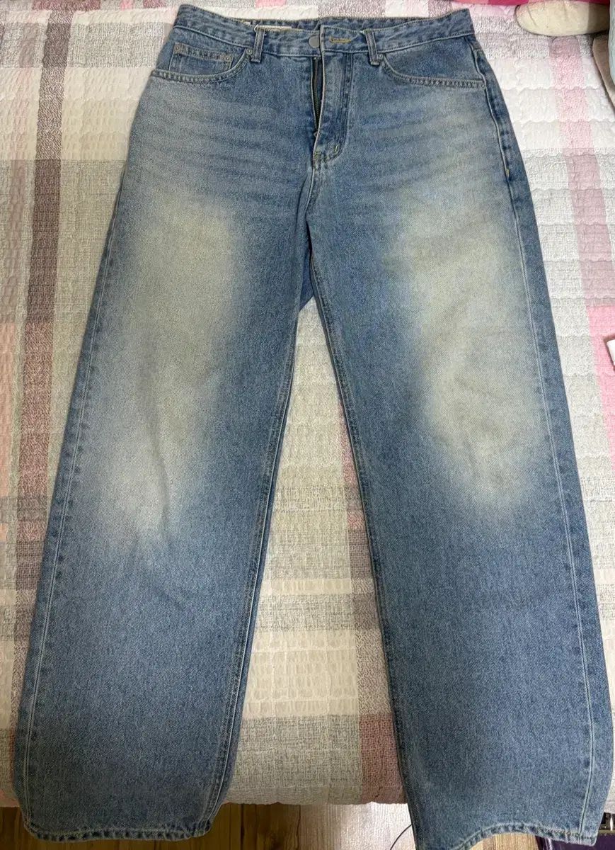 インザロウ 5 pk ワイド テーパード デニムパンツ ヴィンテージ ブルー 1