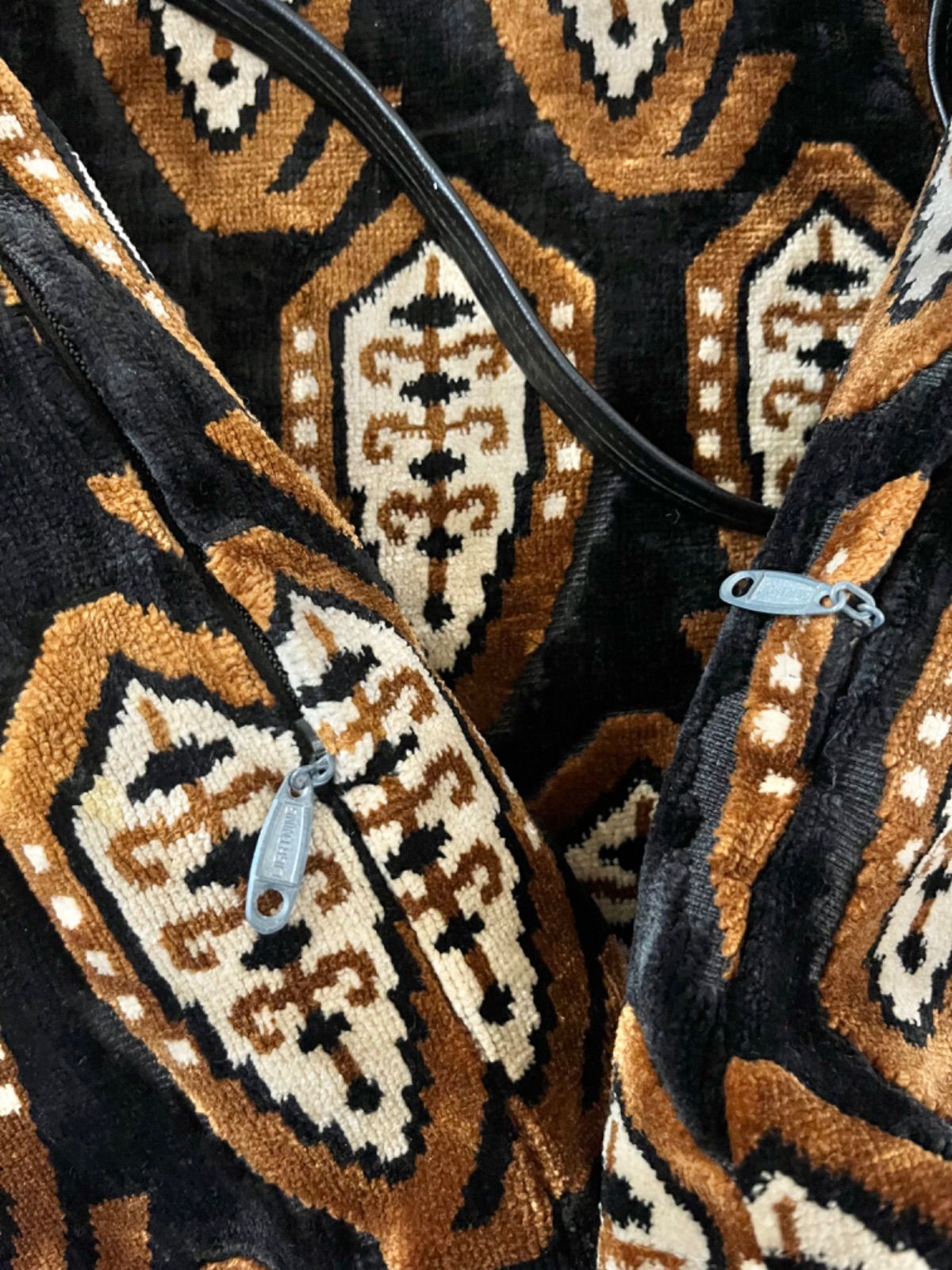 60s Val Hughes Tapestry Coat Ski Jacket ジャガード ゴブラン