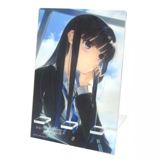 スマホ モバイルスタンド アクリル 冬馬かずさ アクリルスマホスタンド C 96 WHITE ALBUM 2 かずさセット 2019