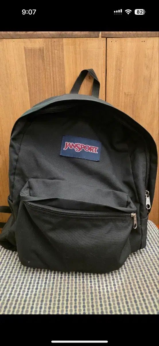 JANSPORT ジャンスポーツ 黒 バックパック バッグ
