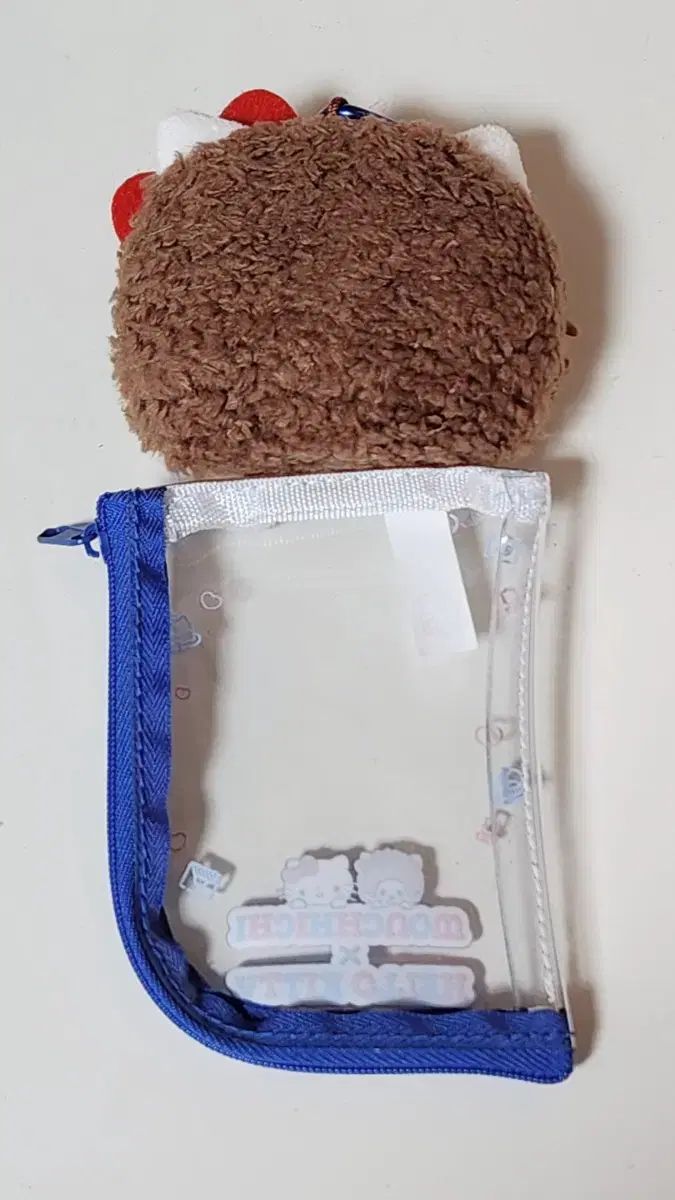 モンチッチXハローキティ クリアポーチ