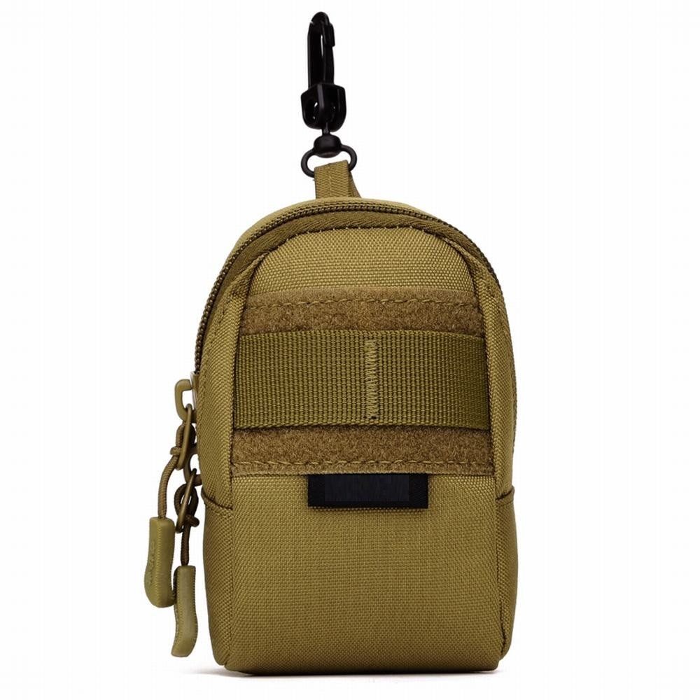 [PHOENIX IKKI] 小さめ 小物入れ 4.5インチスマホ収納可 全5色 迷彩柄 多機能 アウトドア タクティカル スマホホルスター ツールバッグ EDCポーチ Molleシステムポーチ