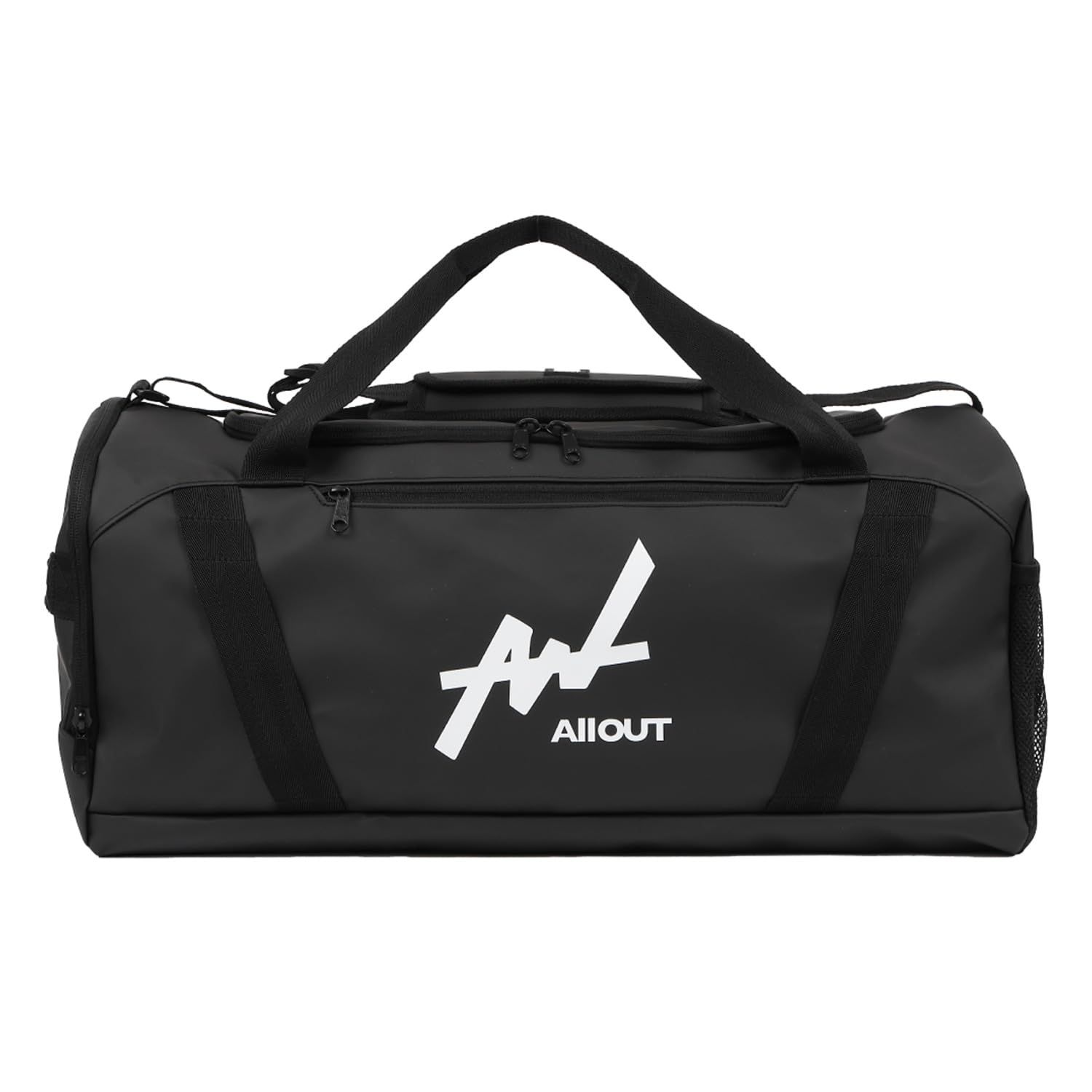 ALLOUT トレーニングバッグ ダッフルバッグ ジムバッグ スポーツバッグ ２way 防水 シューズ収納 大容量
